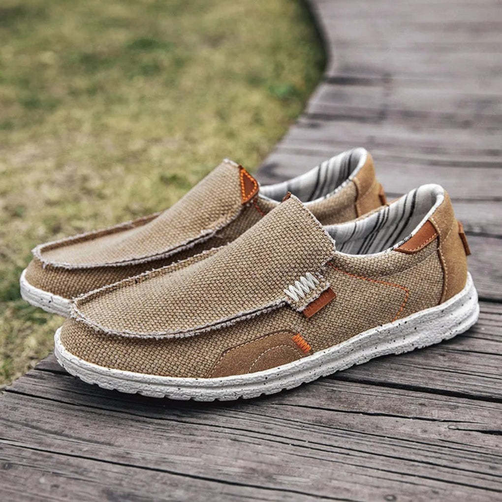 Men's Canvas Comfort Slip-On Shoes
