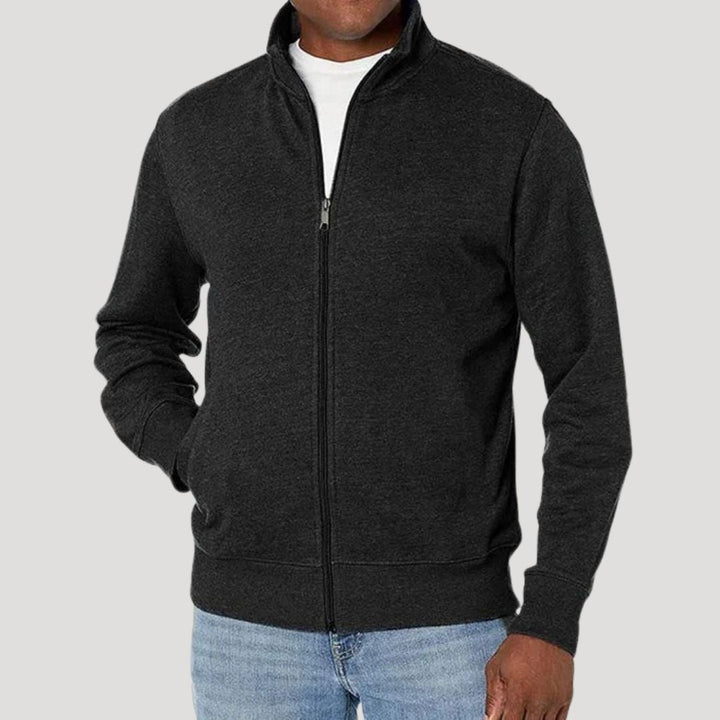 Men's Lightweight Zip-Up Casual Jacket for Spring