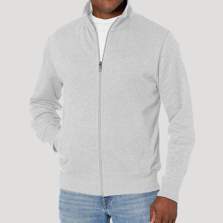 Men's Lightweight Zip-Up Casual Jacket for Spring