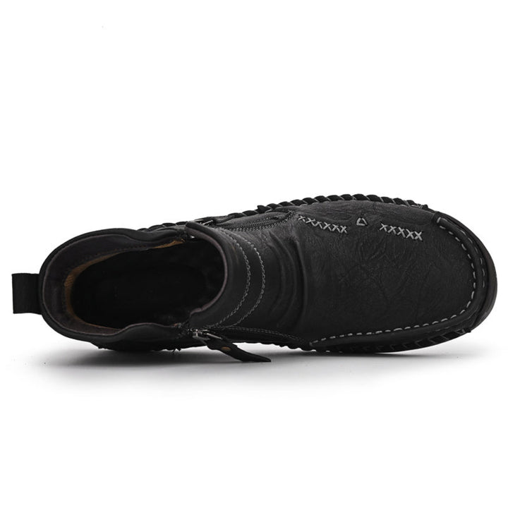 Men's Orthopedic Outdoor Zipper Boots