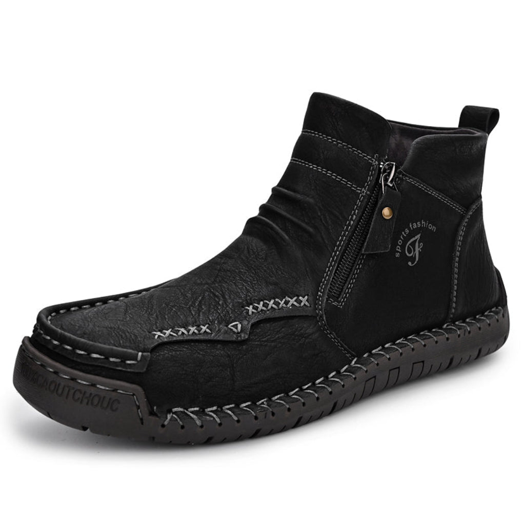 Men's Orthopedic Outdoor Zipper Boots