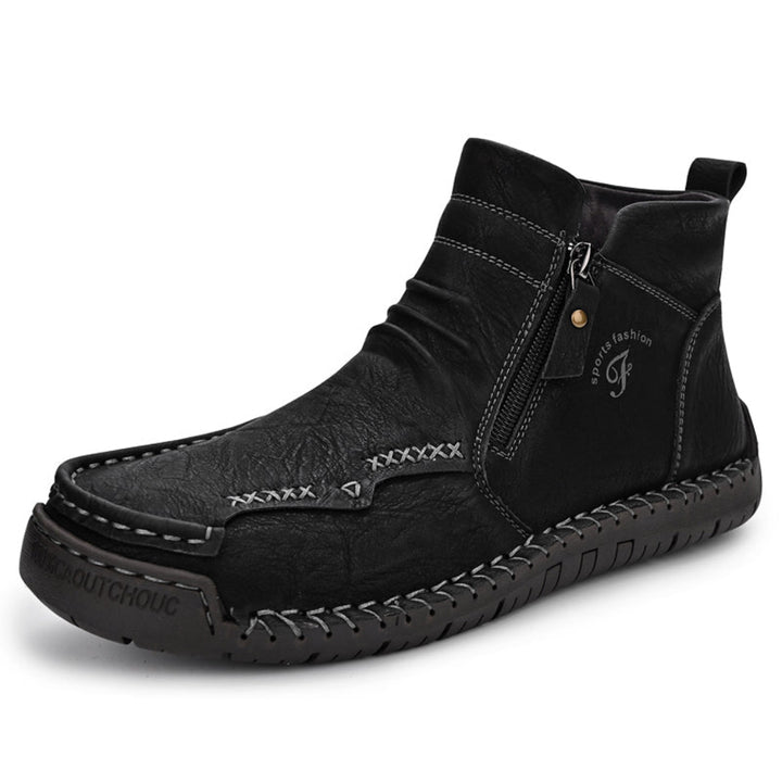Men's Orthopedic Outdoor Zipper Boots