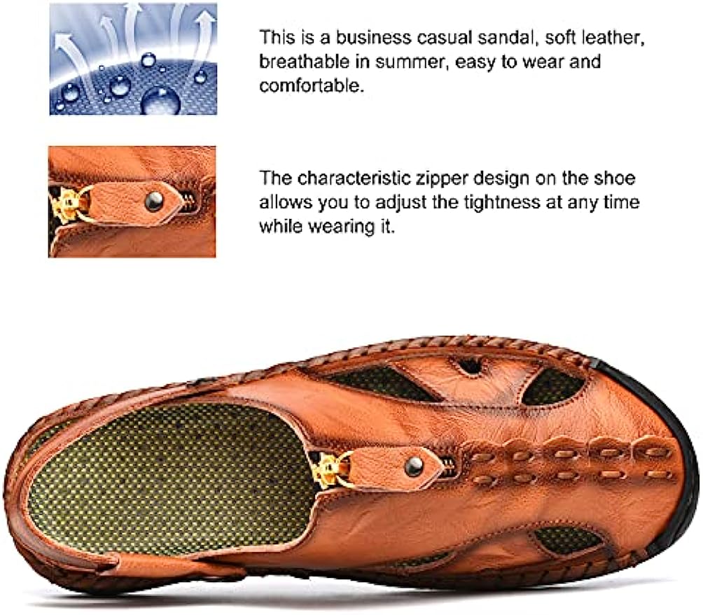Men's Outdoor Closed Toe Beach Sandals