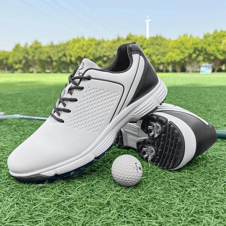 Men's Pro Performance Spiked Golf Shoes