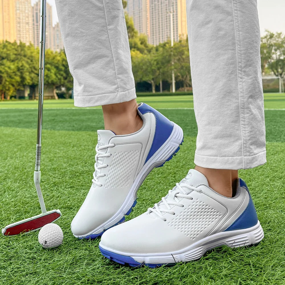 Men's Pro Performance Spiked Golf Shoes