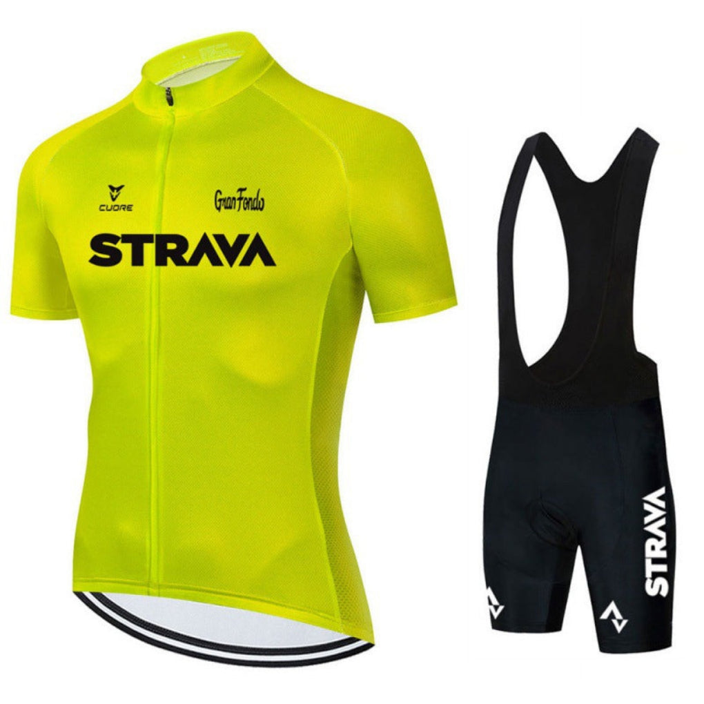 Men's Cycling Jersey & Shorts Set