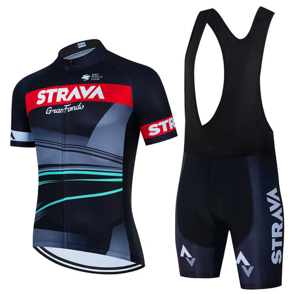 Men's Cycling Jersey & Shorts Set