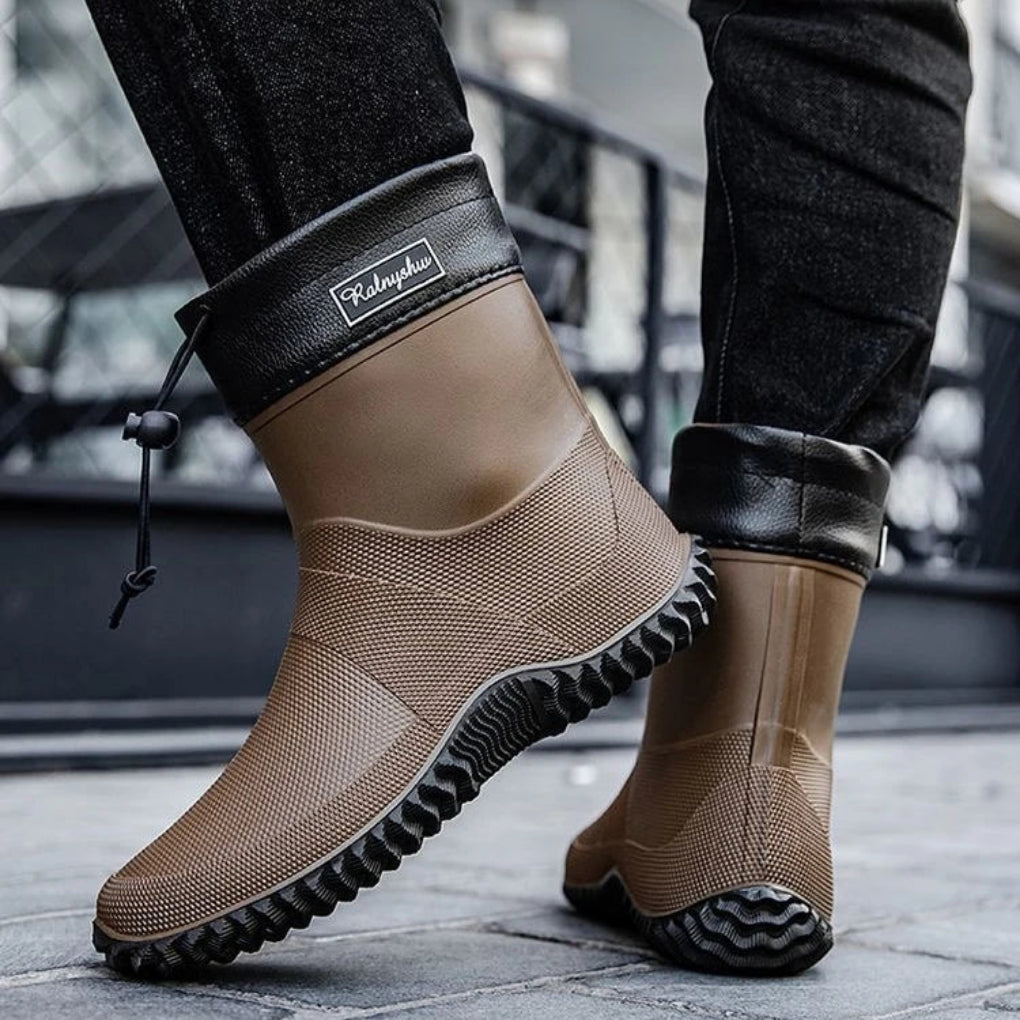Men's Waterproof Ankle Work Boots