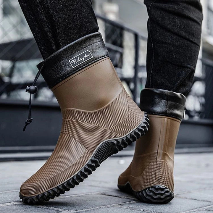 Men's Waterproof Ankle Work Boots