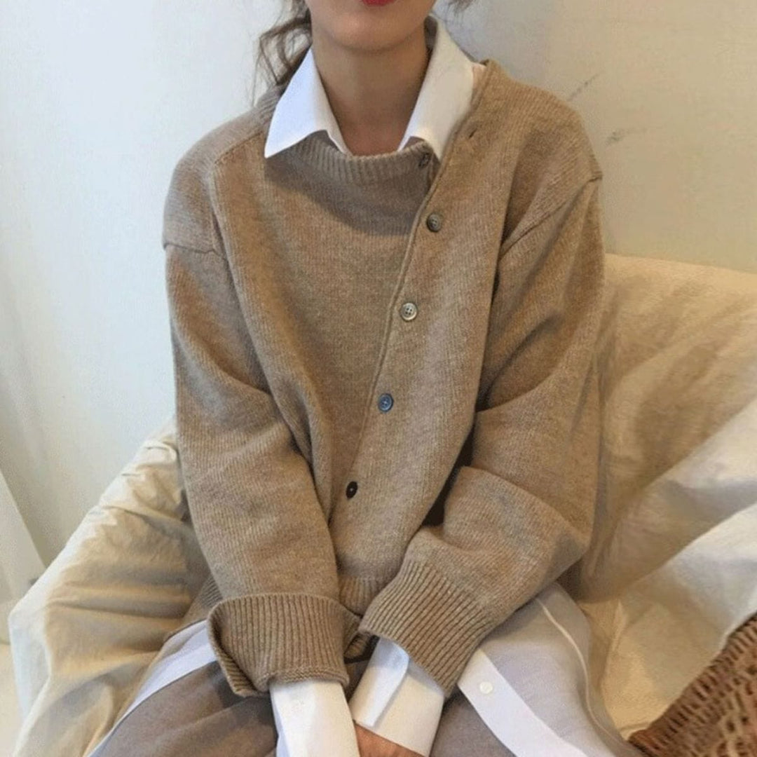 Soft fine wool Wrap Cardigan Effortless Elegance with elegant Warmth