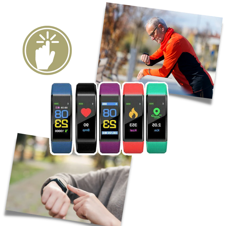 Senior-Friendly Smartwatch with Health Tracking Features
