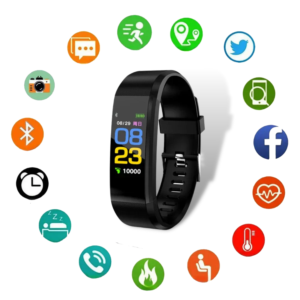 Senior-Friendly Smartwatch with Health Tracking Features