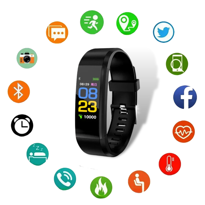 Senior-Friendly Smartwatch with Health Tracking Features
