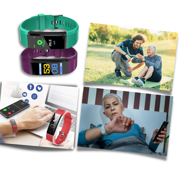 Senior-Friendly Smartwatch with Health Tracking Features