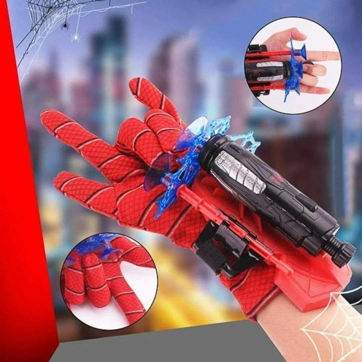 Interactive Superhero Hand Toy with Spider Launcher – For Kids 3+