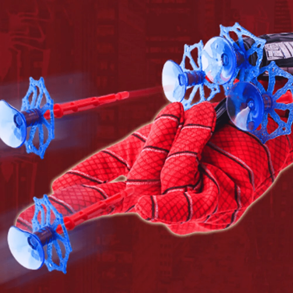 Interactive Superhero Hand Toy with Spider Launcher – For Kids 3+