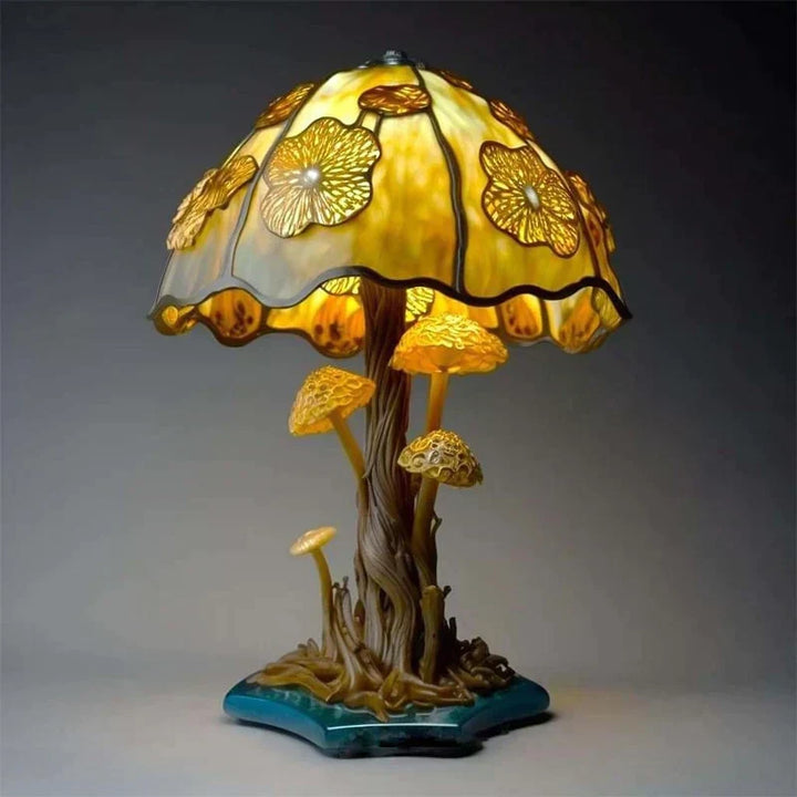 Enchanting Stained Glass Table Lamp - DreamGlow