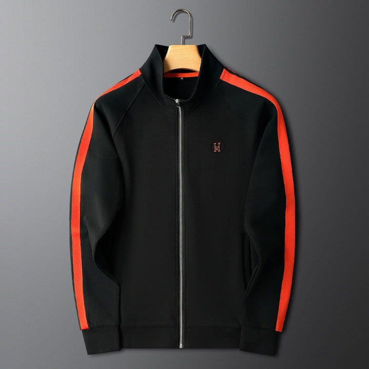 Men’s Embroidered Two-Piece Tracksuit Set