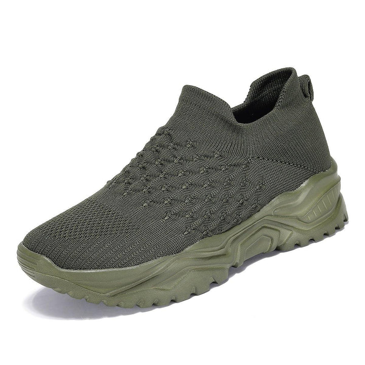 Unisex Ortho Cloud Slip-On Shoes - Ultimate Comfort in Olive Green