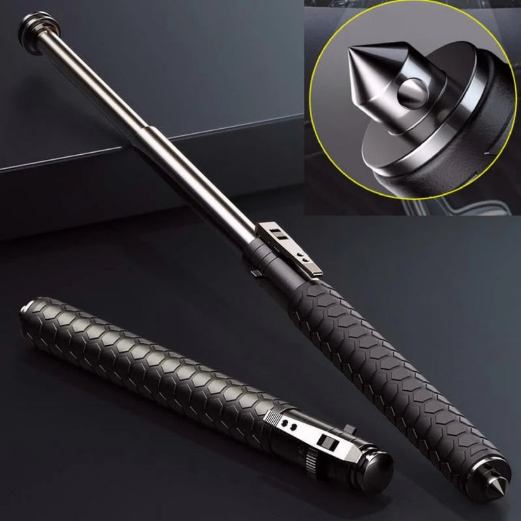 Unisex Self-Defense Walking Stick - Automatic & Anti-Slip Grip
