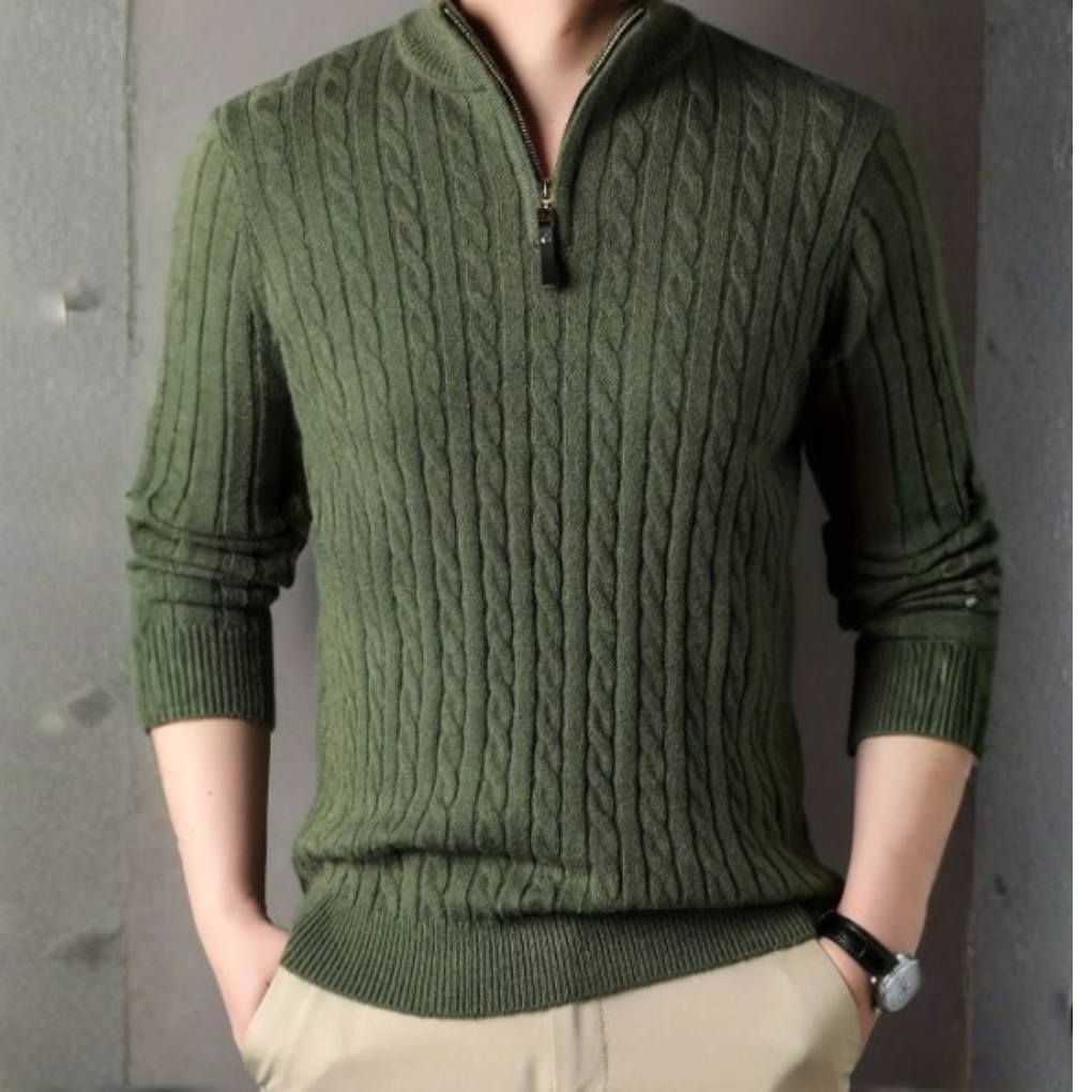 Men's Half-Zip Sweater
