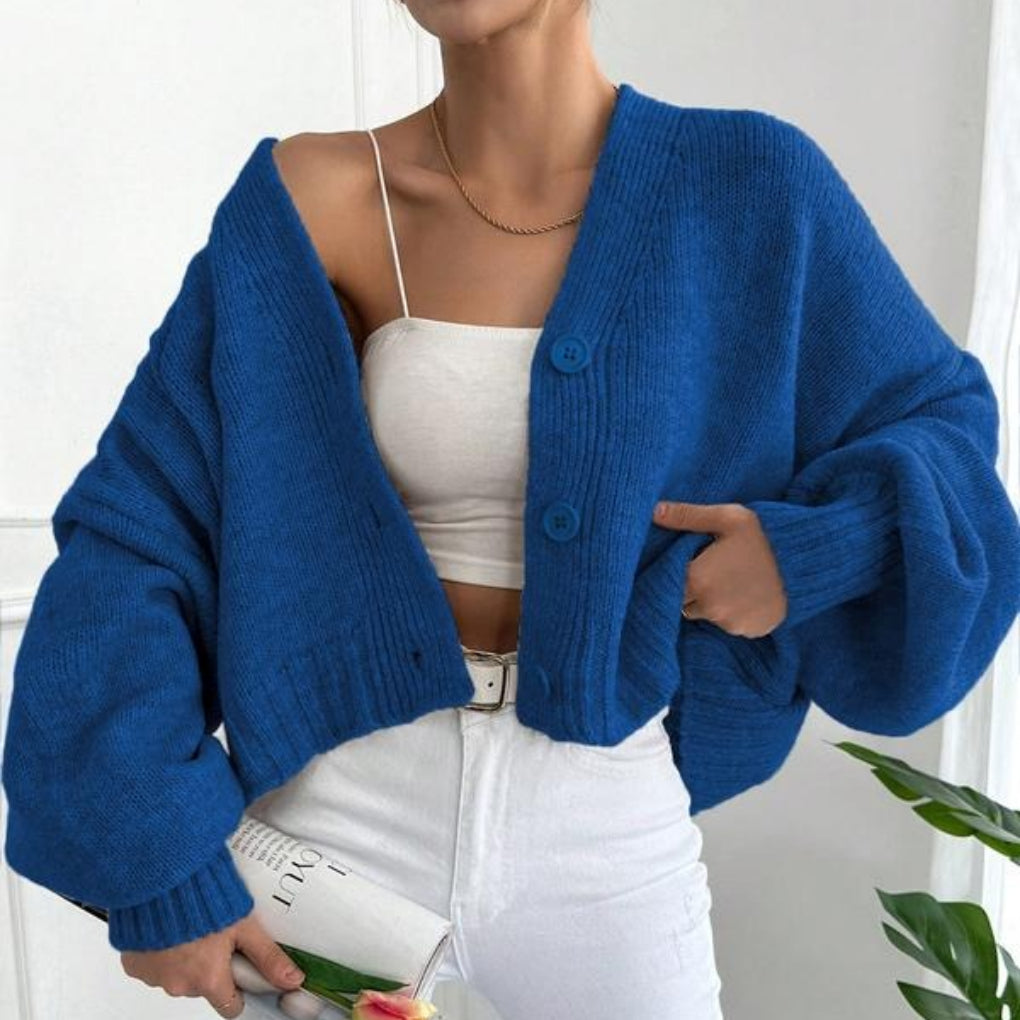 Women's Oversized Chunky Knit Cardigan