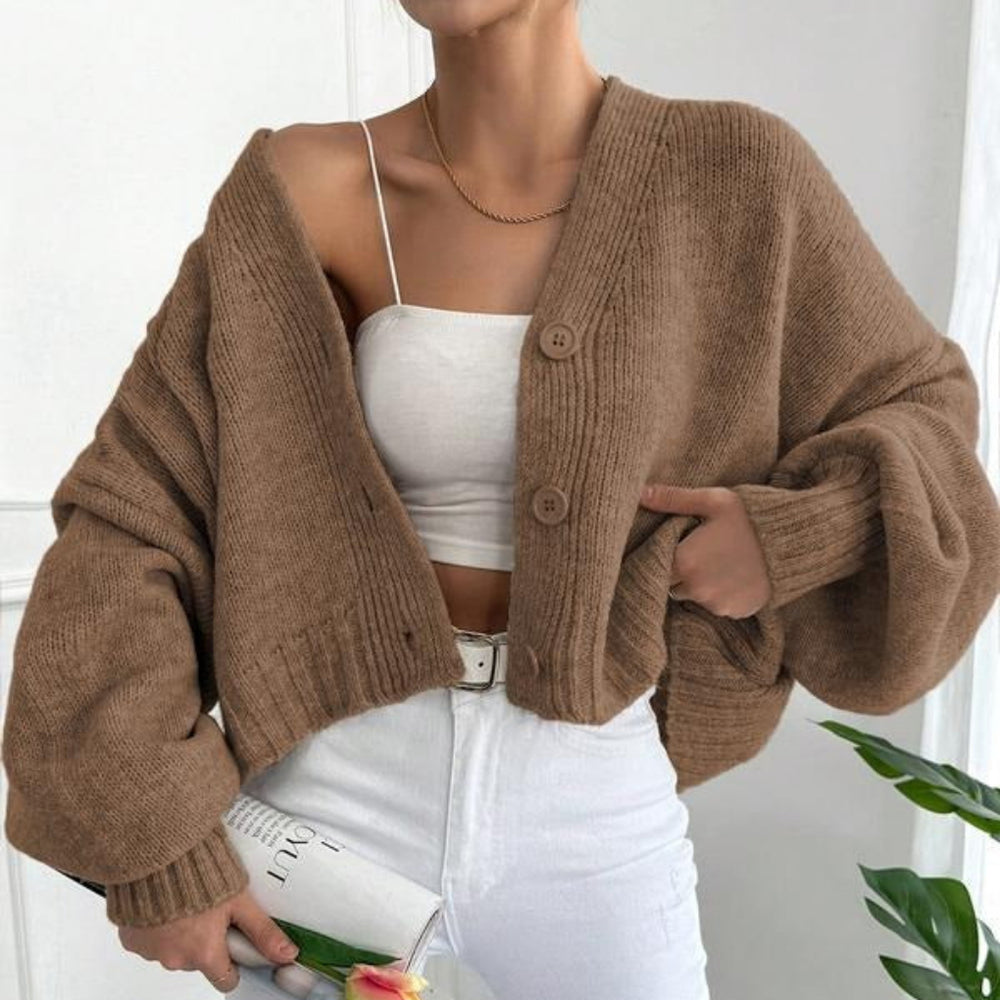 Women's Oversized Chunky Knit Cardigan