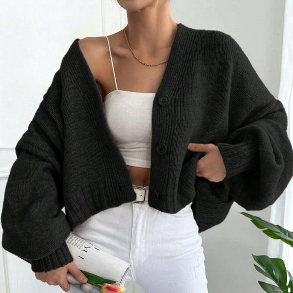 Women's Oversized Chunky Knit Cardigan