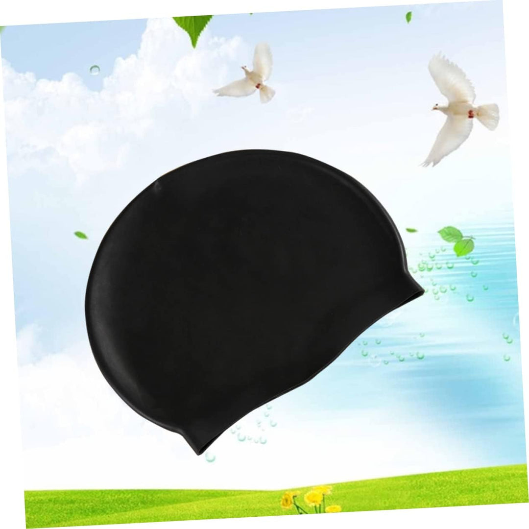 Women's Stretch Turban Swim Cap for Long Hair