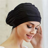 Long Hair Swim Cap – Stretchy Turban Style Pool Cap
